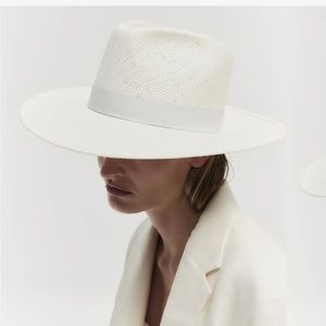 Janessa leoné Hamilton straw hat